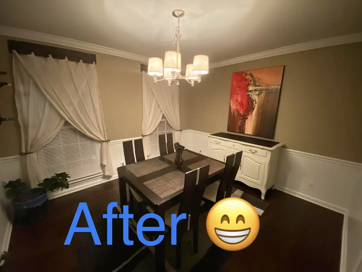 Professional dining room restoration after water damage in Albion